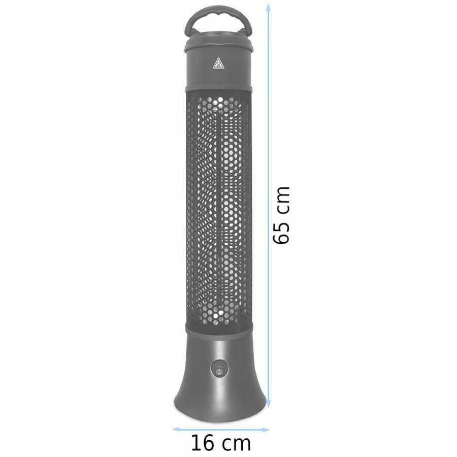 Workshop ceiling infrared heater