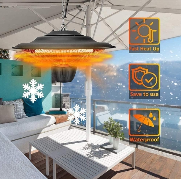 Mirror infrared heater bathroom